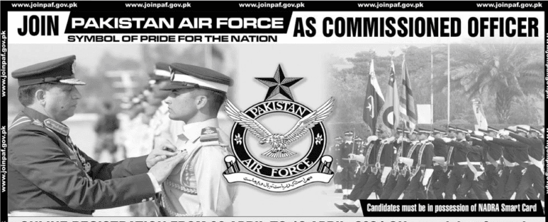 Join PAF Jobs 2025 Online Registration Latest Advertisement
